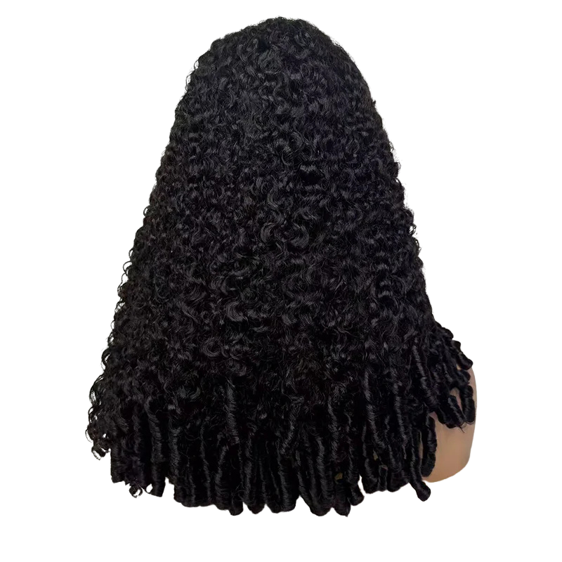 Burmese Curly Half Wig